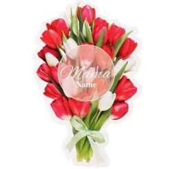 Blumenstrauß-Klappkarte zum Muttertag