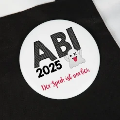 Button zum Abitur 20265 - der Spuk ist vorbei, 56 mm