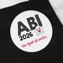 Button zum Abitur 20265 - der Spuk ist vorbei, 56 mm