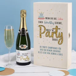 Champagner Geschenkset zum Geburtstag...mach 'ne Party draus