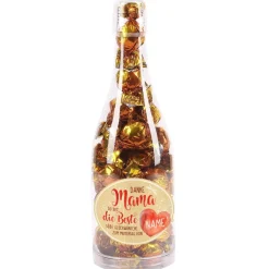 Champagner Pralinenflasche zum Muttertag