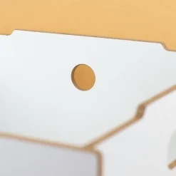 clipfritz Katzenhaus aus Holz personalisiert mit Name | Lieblingsplatz Geschenk für Katzen