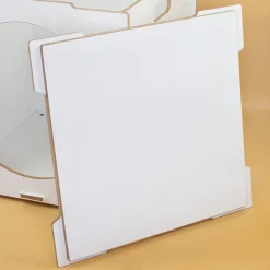 clipfritz Regaleinsatz aus Holz personalisiert mit Name | Aufbewahrung mit Blumen Motiv