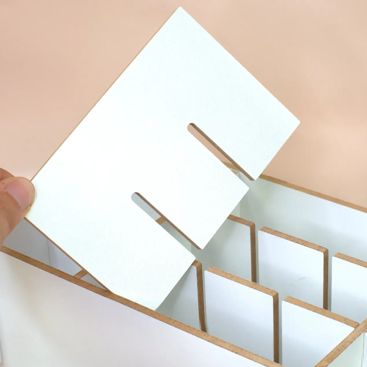clipfritz Stiftebox aus Holz personalisierbar mit Name | Organizer als Geschenk für Kinder