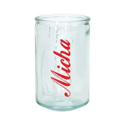 Coca Cola Schnapsglas individuell personalisiert | Shot Glas im Mini Retro Coladose Design