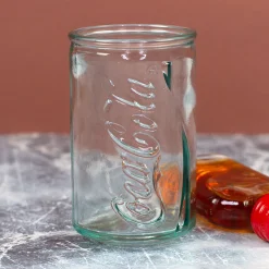 Coca Cola Schnapsglas individuell personalisiert | Shot Glas im Mini Retro Coladose Design
