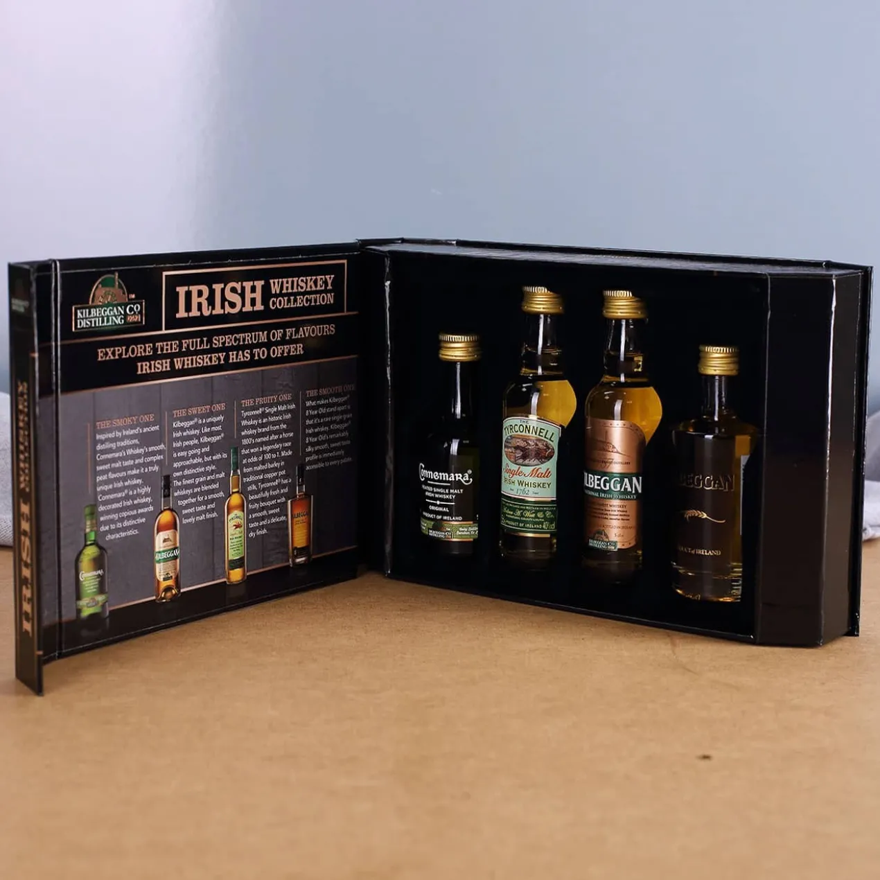 Cooleys Irish Whiskey Collection im 4er Set