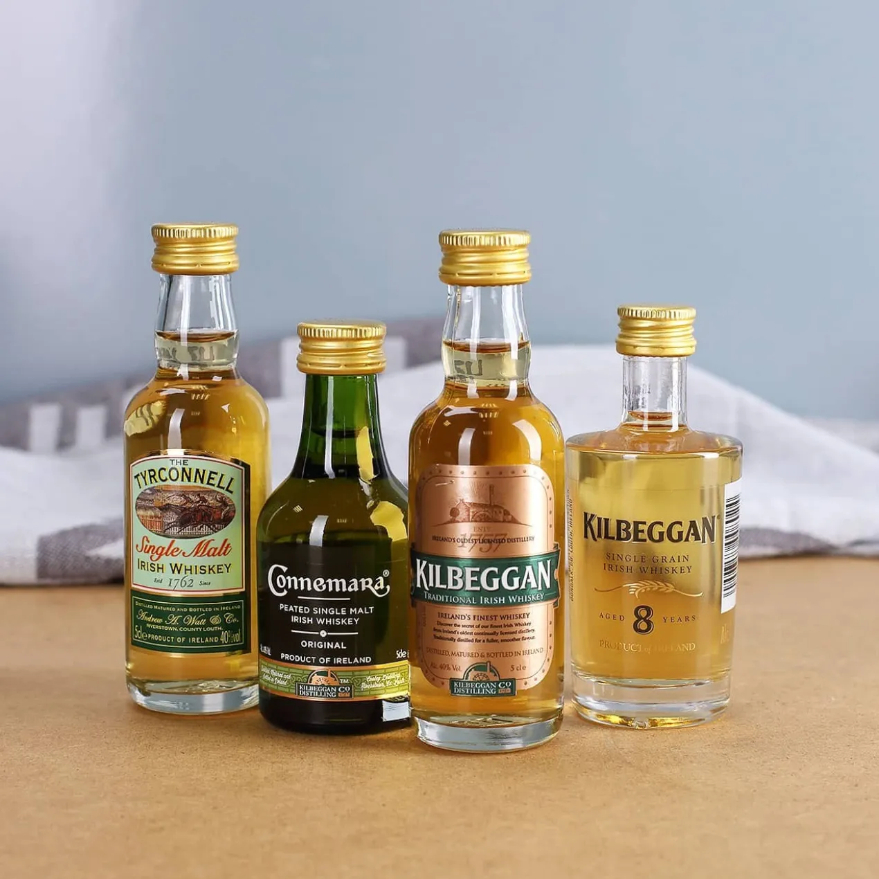 Cooleys Irish Whiskey Collection im 4er Set