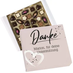 Danke - Lindt Mini Pralinen mit Ihrem Wunschtext