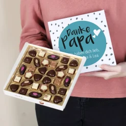 Danke Papa - Lindt Pralinen alkoholfrei als kleines Dankeschön
