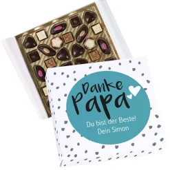 Danke Papa - Lindt Pralinen alkoholfrei als kleines Dankeschön