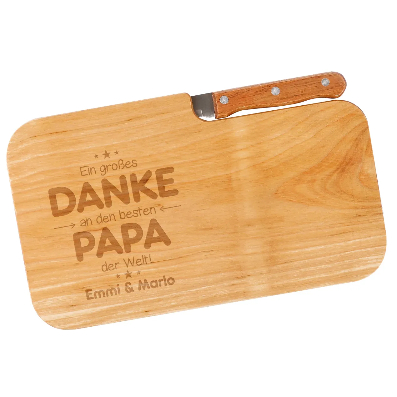 Danke Papa - Messerbrett zum Vatertag