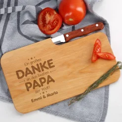 Danke Papa - Messerbrett zum Vatertag