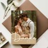 Dankeskarte zur Hochzeit mit Ihrem Foto und Wunschtext