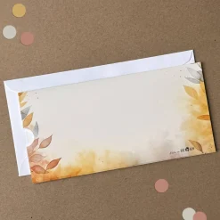 Danke-Ziehkarte mit kleinem Hamster & Blumen für Geldgeschenke