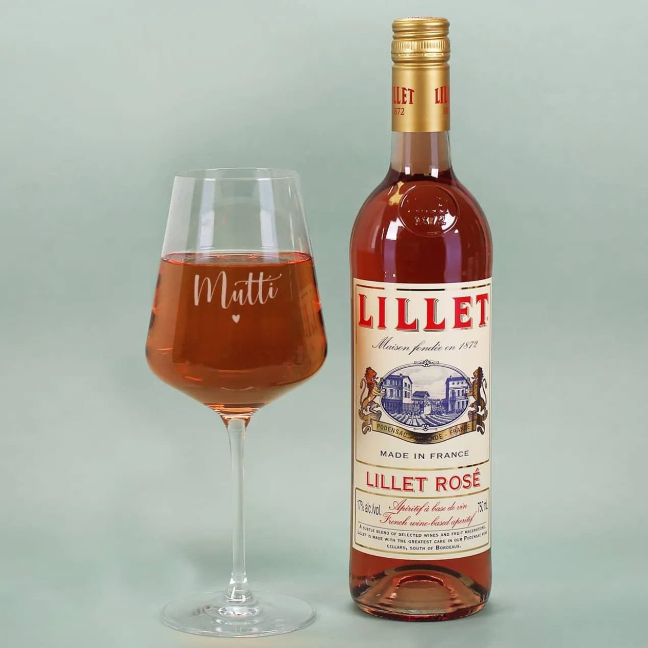 Das größte Glück ist, eine Mama wie Dich zu haben. - Lillet Geschenkset zum Muttertag