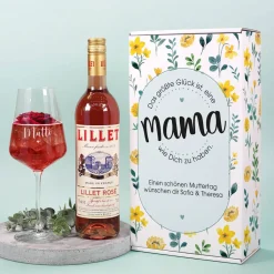 Das größte Glück ist, eine Mama wie Dich zu haben. - Lillet Geschenkset zum Muttertag