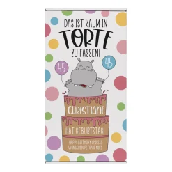 Das ist kaum in Torte zu fassen! Geschenkverpackung für Geburtstagsgeschenke