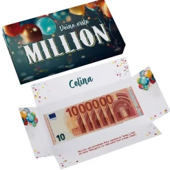 Deine erste Million - Überraschungsbox für Geldgeschenke