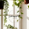 Deko Acryl Anhänger 'Lieblingsplatz' personalisierbar mit Wunschtext | Dekoration für zu Hause