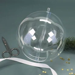 Deko Kugel - Transparent in verschiedenen Größen