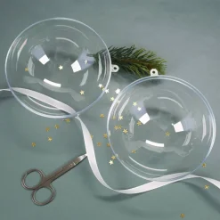 Deko Kugel - Transparent in verschiedenen Größen