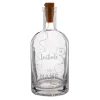 Dekorative Flasche mit Initiale, Name und LED-Flaschenlicht