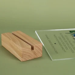 Dekoratives Acrylschild für Freunde personalisiert mit Foto und Text | Freundschaft