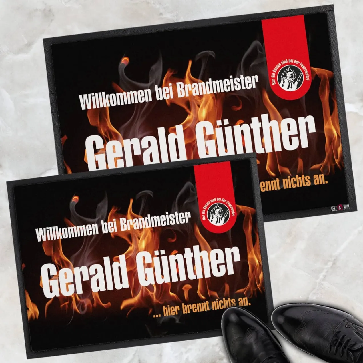 Der Fußabtreter für Feuerwehrmänner & -frauen