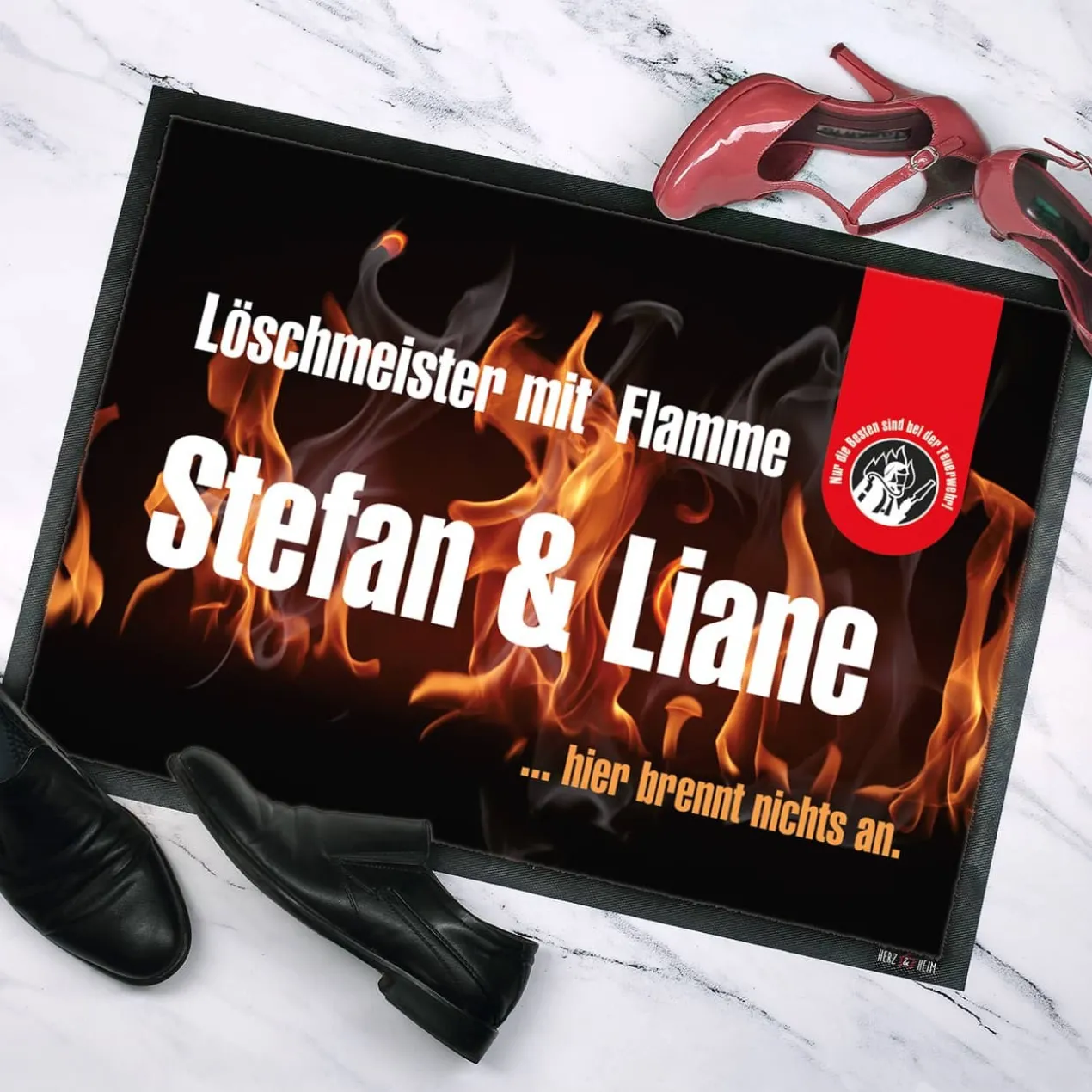 Der Fußabtreter für Feuerwehrmänner & -frauen