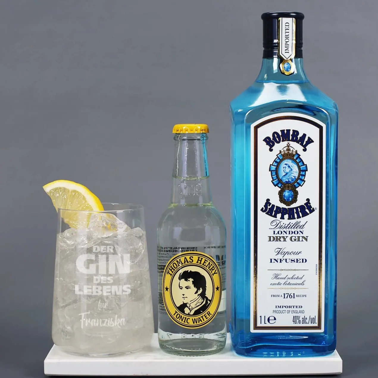 Der Gin des Lebens - Bombay Gin Geschenkset
