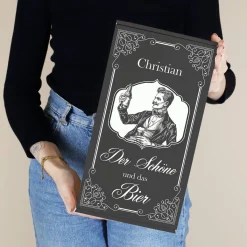 Der Schöne und das Bier - Geschenkset für Männer | Biersorte wählbar