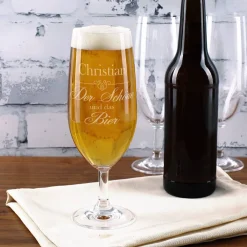Der Schöne und das Bier - Geschenkset für Männer | Biersorte wählbar