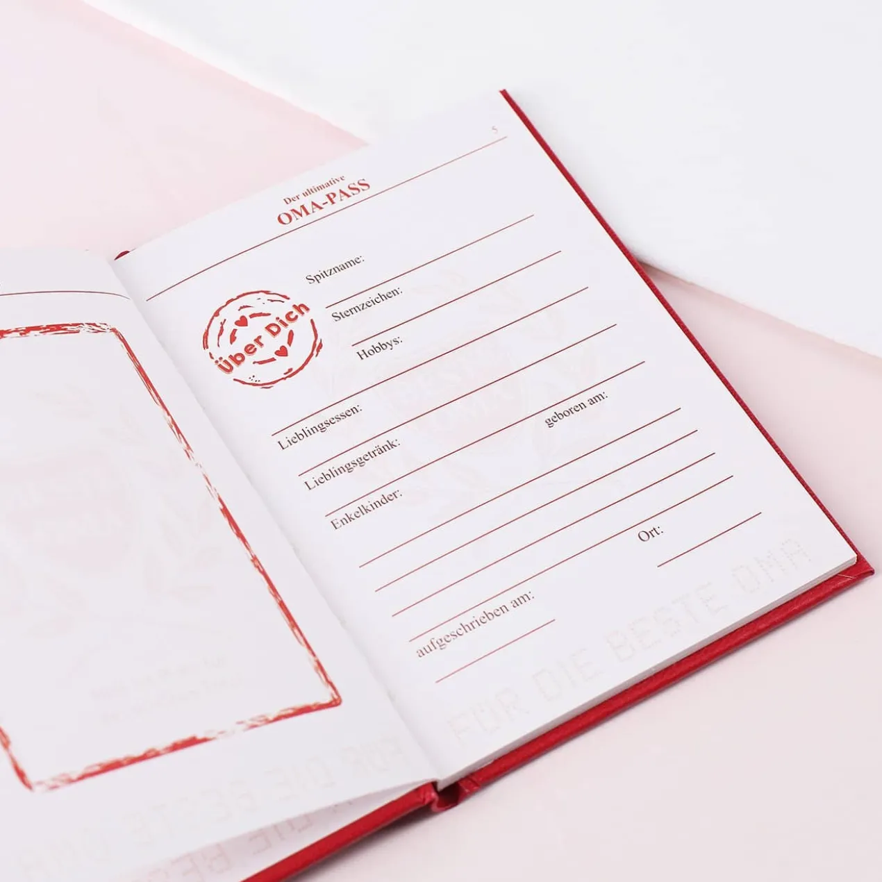Der ultimative Oma Pass - Spaßbuch