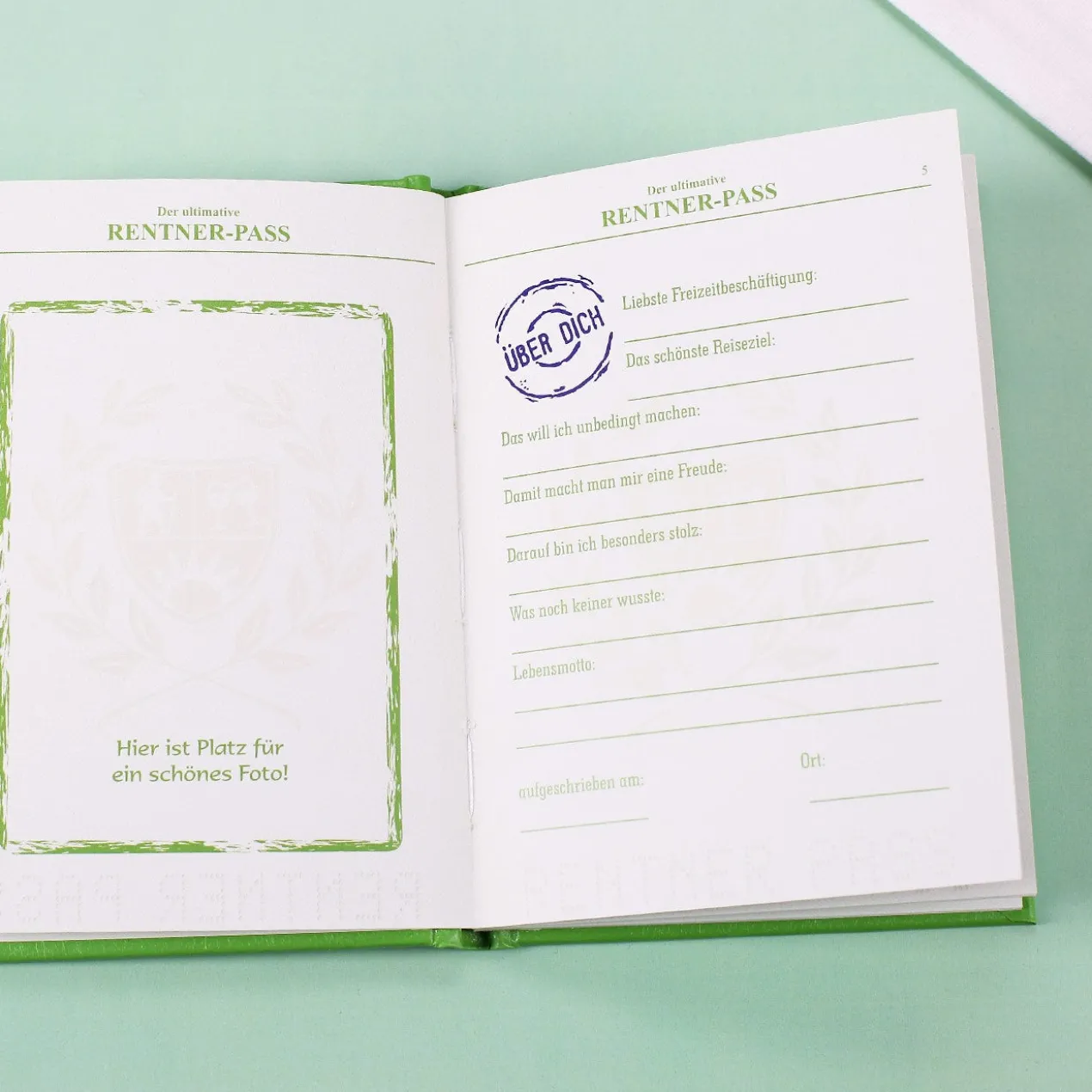 Der ultimative Rentner-Pass - Spaßbuch