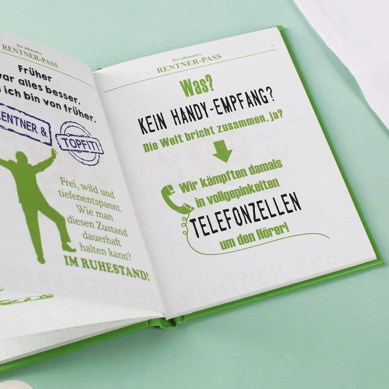 Der ultimative Rentner-Pass - Spaßbuch