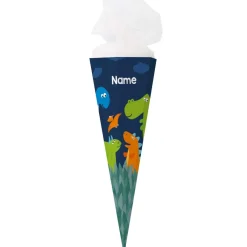 Dinosaurier - Schultüte mit Name