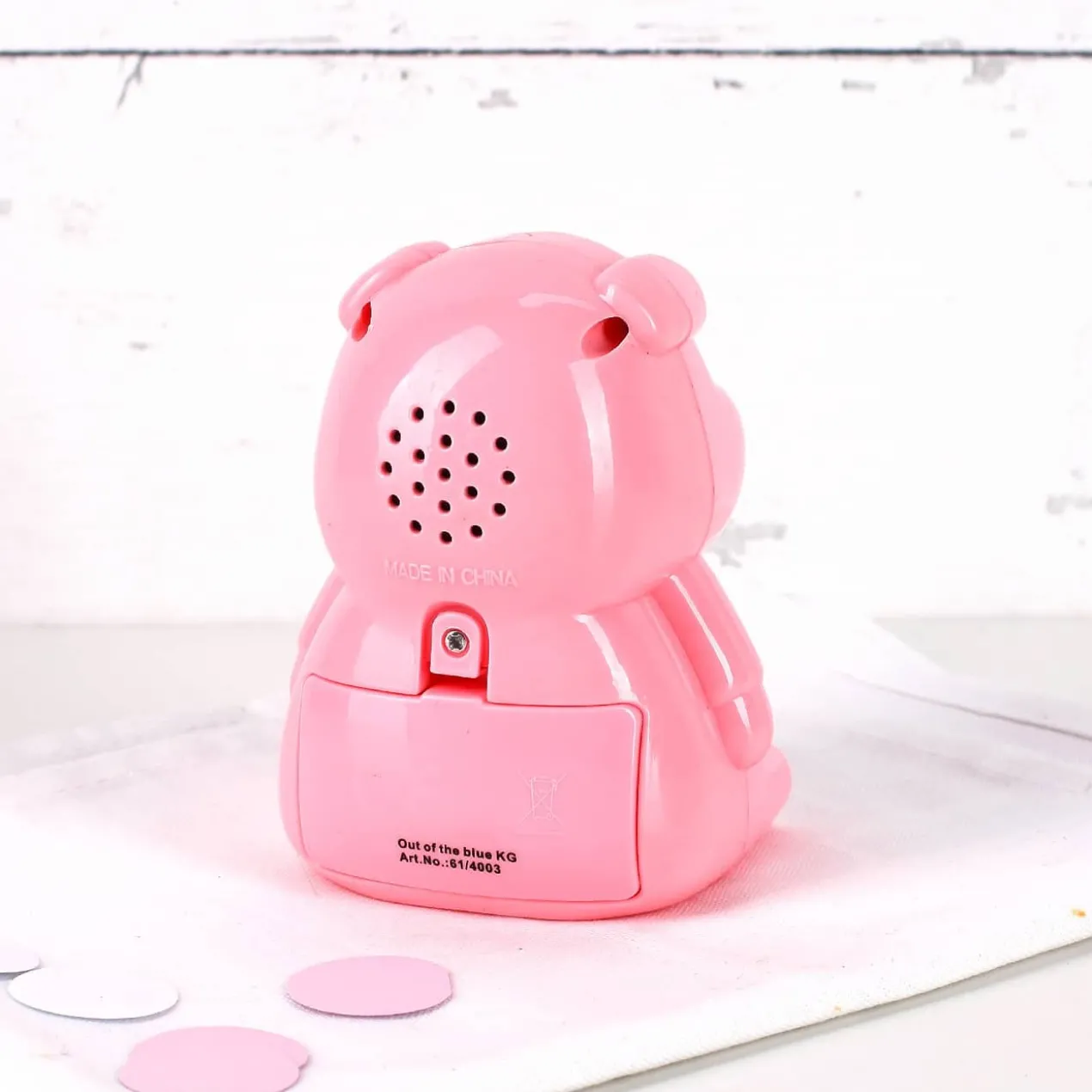 Diätschweinchen für den Kühlschrank mit Sound