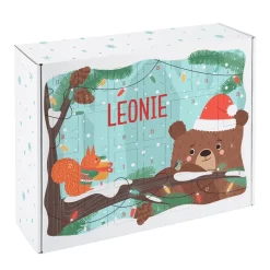 DIY Adventskalender für Kinder mit niedlichem Tiermotiv