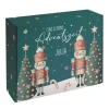 DIY Adventskalender mit Nussknacker Motiv