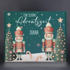 DIY Adventskalender mit Nussknacker Motiv