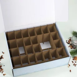 DIY Adventskalender mit Tieren des Waldes und Ihrem Wunschtext