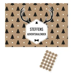 DIY Adventskalender Set für Ihren Bierkasten