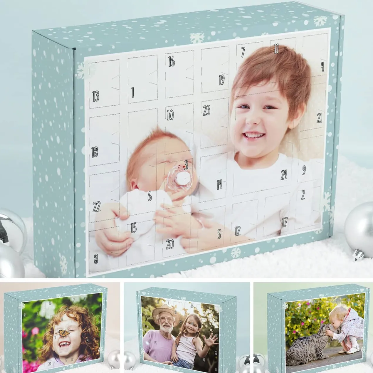 DIY Adventskalender zum selber Füllen mit Ihrem Lieblingsfoto