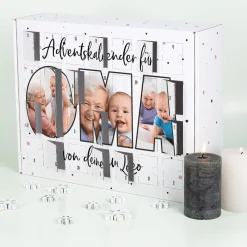 DIY Foto-Adventskalender für die OMA mit Ihrer Personalisierung