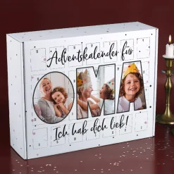 DIY Foto-Adventskalender für die OMA mit Ihrer Personalisierung
