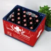 DIY Gerste Hilfe Kasten - Bierkasten-Banderole mit Aufklebern und Name