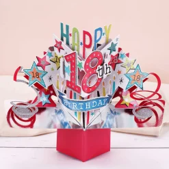 3D Karte zum 18. Geburtstag