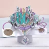 3D Karte zum 80. Geburtstag