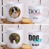 Dog Mom | Dog Dad - Fototasse mit Ihrem Wunschnamen